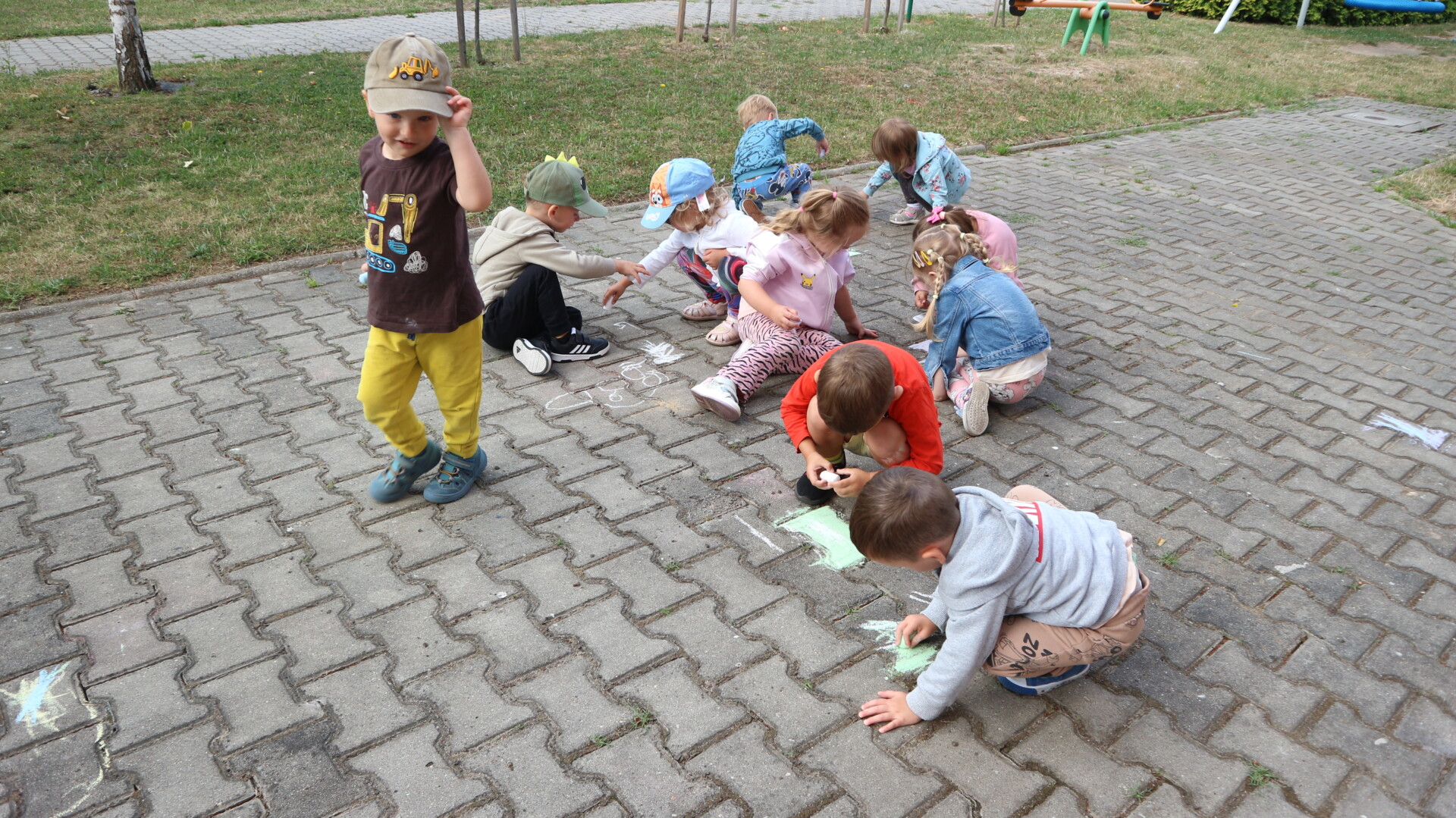 Zabawy na placu