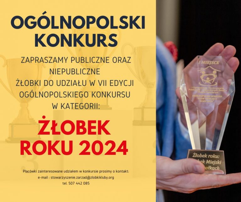 Konkurs na „ŻŁOBEK ROKU 2024”