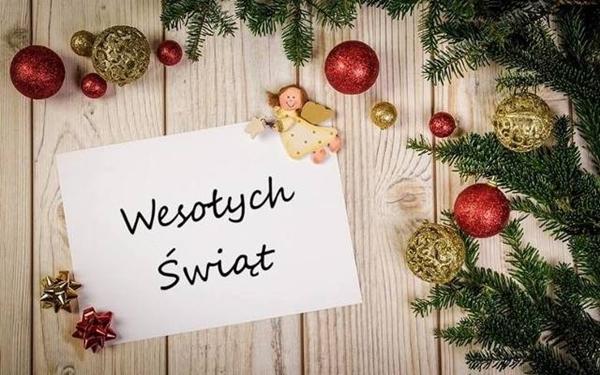 Życzenia z okazji zbliżających się Świąt Bożego Narodzenia