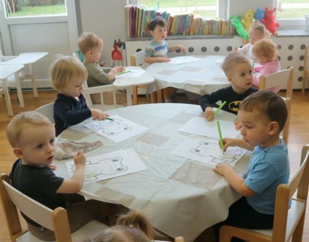 Praca plastyczna ,,Żabka ''