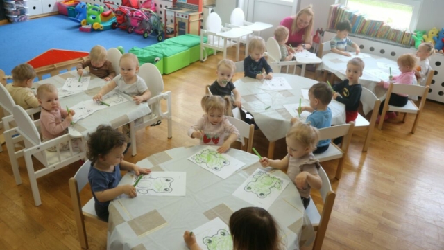 Praca plastyczna ,,Żabka ''