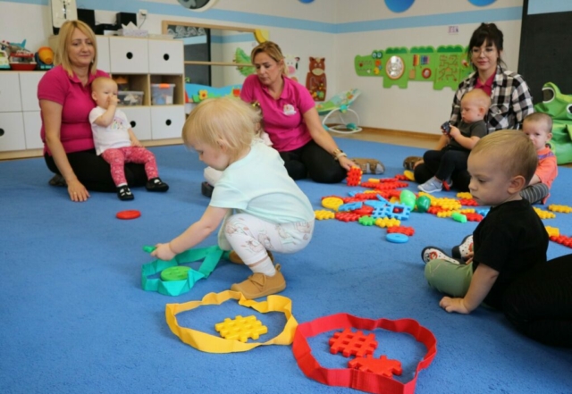 Segregacja klocków wg kolorów