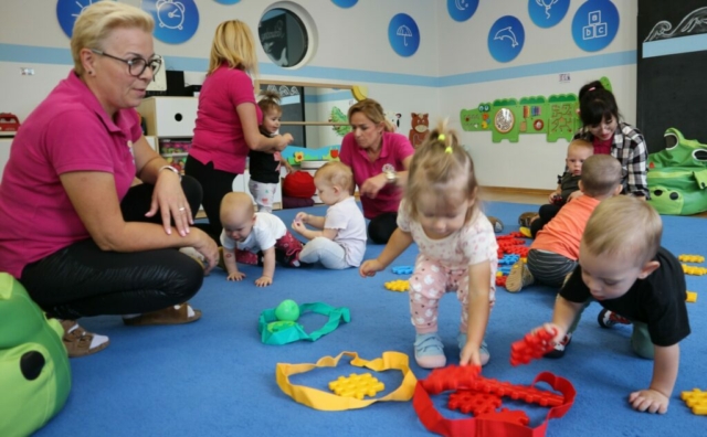 Segregacja klocków wg kolorów