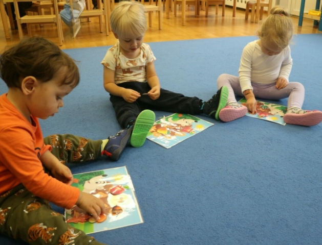 Jesienny jeżyk - ćwiczenia motoryki małej