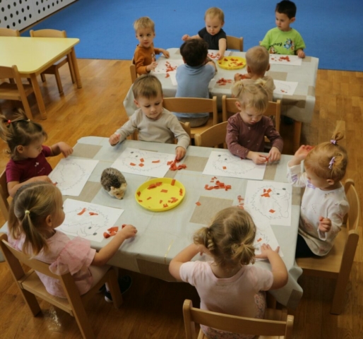 Praca plastyczna ,,Jeż"