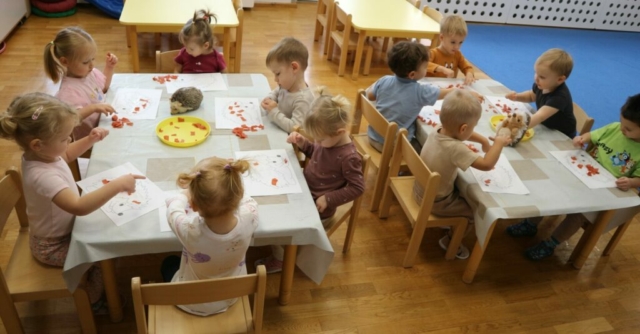 Praca plastyczna ,,Jeż"