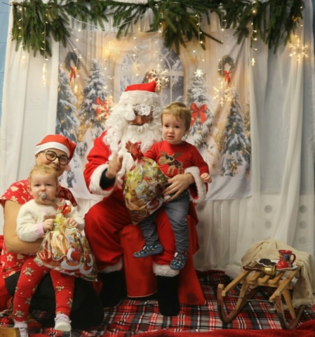 Wizyta Świętego Mikołaja