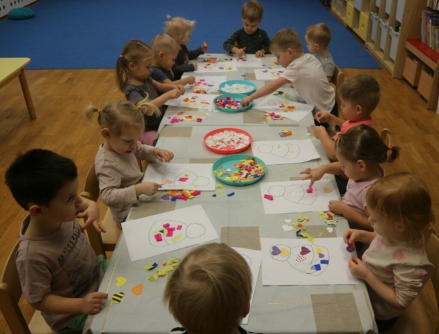 Czapka zimowa -praca plastyczna