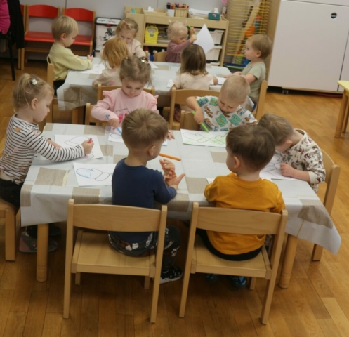 Praca plastyczna - rękawiczki