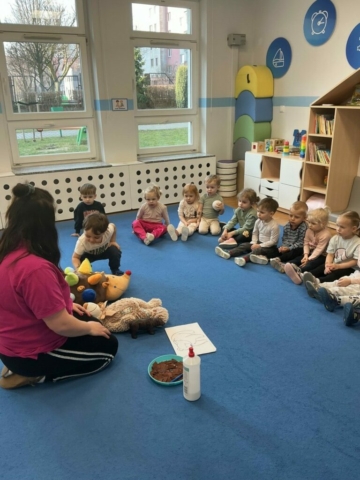 Praca plastyczna -miś