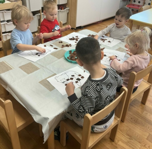 Praca plastyczna -miś