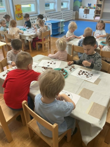 Praca plastyczna -miś