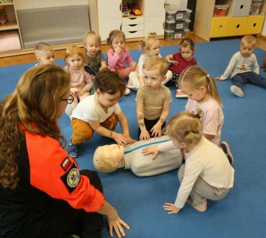 Spotkanie z ratownikiem medycznym