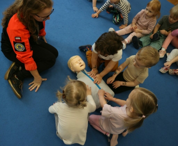 Spotkanie z ratownikiem medycznym