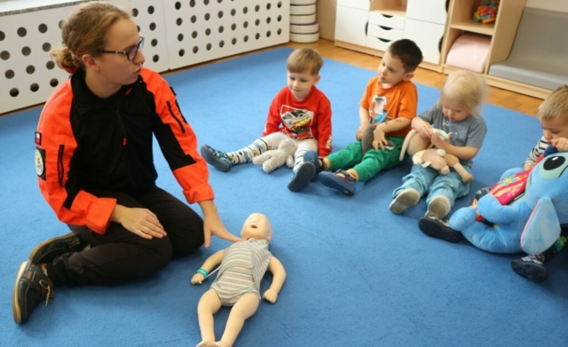 Spotkanie z ratownikiem medycznym