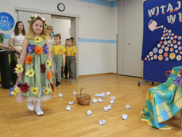 Teatrzyk pt. "Witaj wiosno"