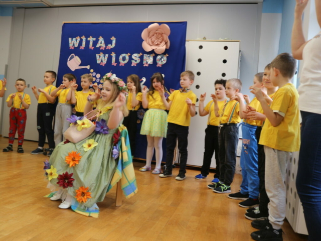 Teatrzyk pt. "Witaj wiosno"