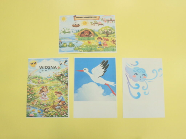 Wysłuchanie wiersza pt. "Wiosna"